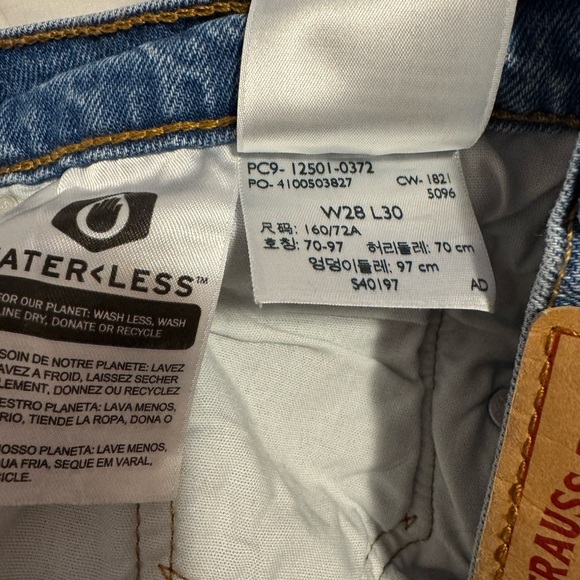 Like-New Levi’s Women’s 501 Jeans Summer 2021 Size 28W/30L - Picture 9 of 10